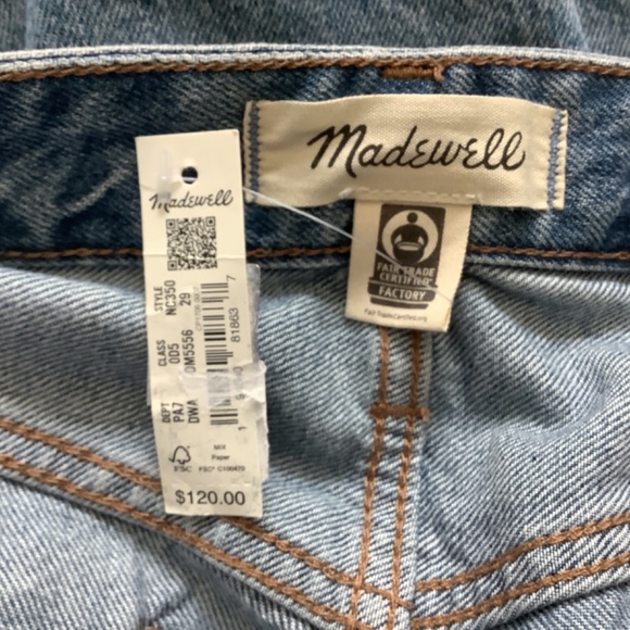Madewell dad jeans size 29 - Picture 3 of 6